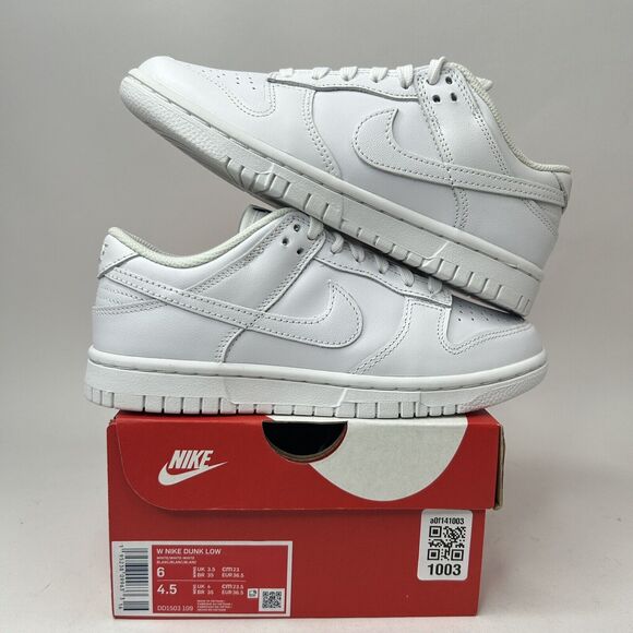 Nike Shoes - Nike Dunk Low WMNS “Triple White” 2023